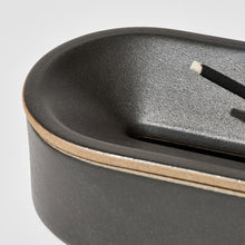 画像をギャラリービューアに読み込む, ポーセリン インセンスバーナー 黒